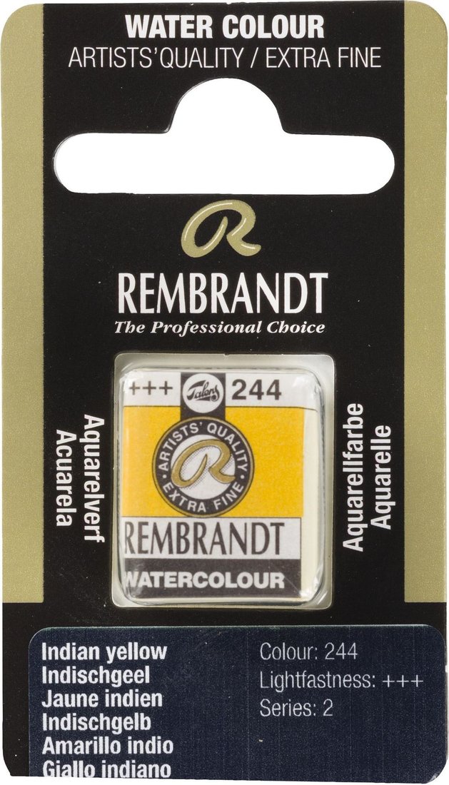 

Акварельная краска Rembrandt 244 05862441 (индийский желтый, кювета)