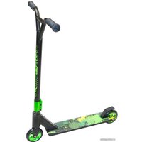 Трюковый самокат Street Hit Pro (черный/зеленый)