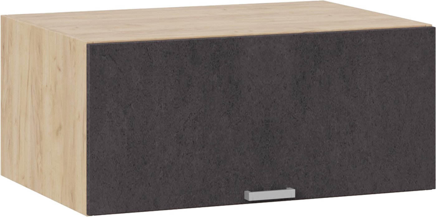 

Шкаф навесной Трия Гранита 1В8ГП (дуб крафт золотой/бетон графит)