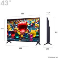 Телевизор LG UHD AI UA74 43UA74006LB