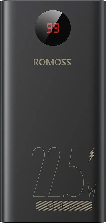 

Внешний аккумулятор Romoss PEA40PF (черный)