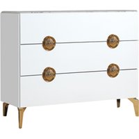 Комод Кастанье Теона-4 СП 030-03 (белый)
