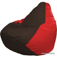 Кресло-мешок Flagman Груша Макси Г2.1-322 (красный/коричневый)