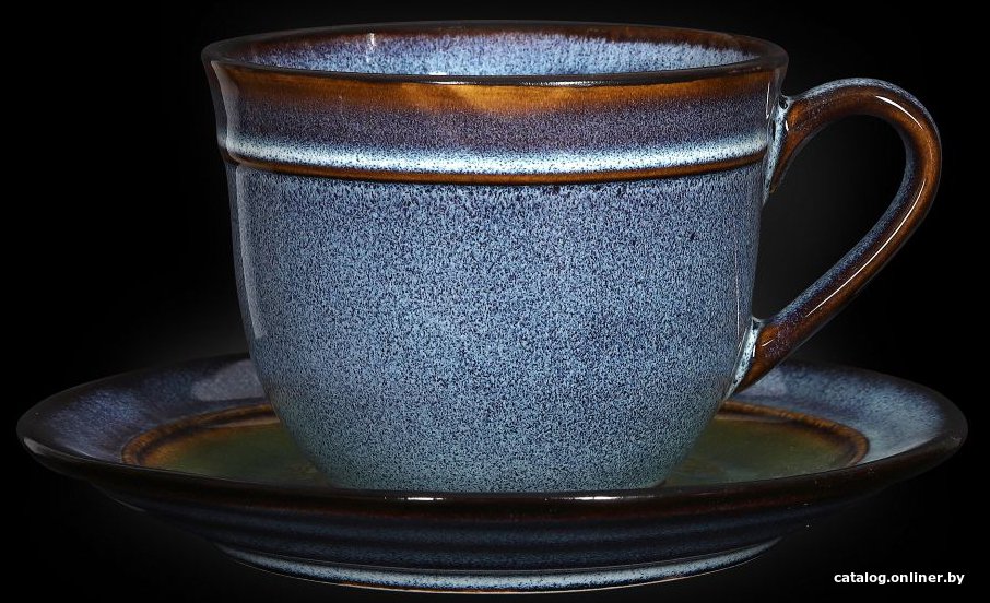 Чашка с блюдцем Corone Verde фк0727