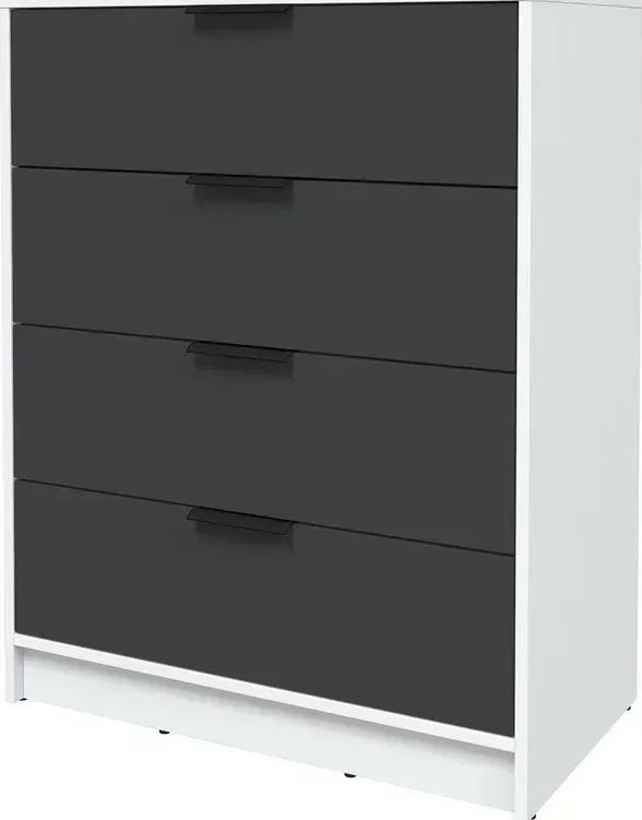 

Комод Интерлиния Концепт КТ-К80 Глосс (белый платинум/пепел)