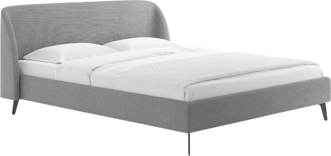 

Кровать Сонум Rosa 160x200 (лаунж светло-серый)