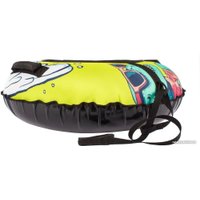 Тюбинг Snowstorm BZ-100 Wave W112880 (100см, голубой/черный)