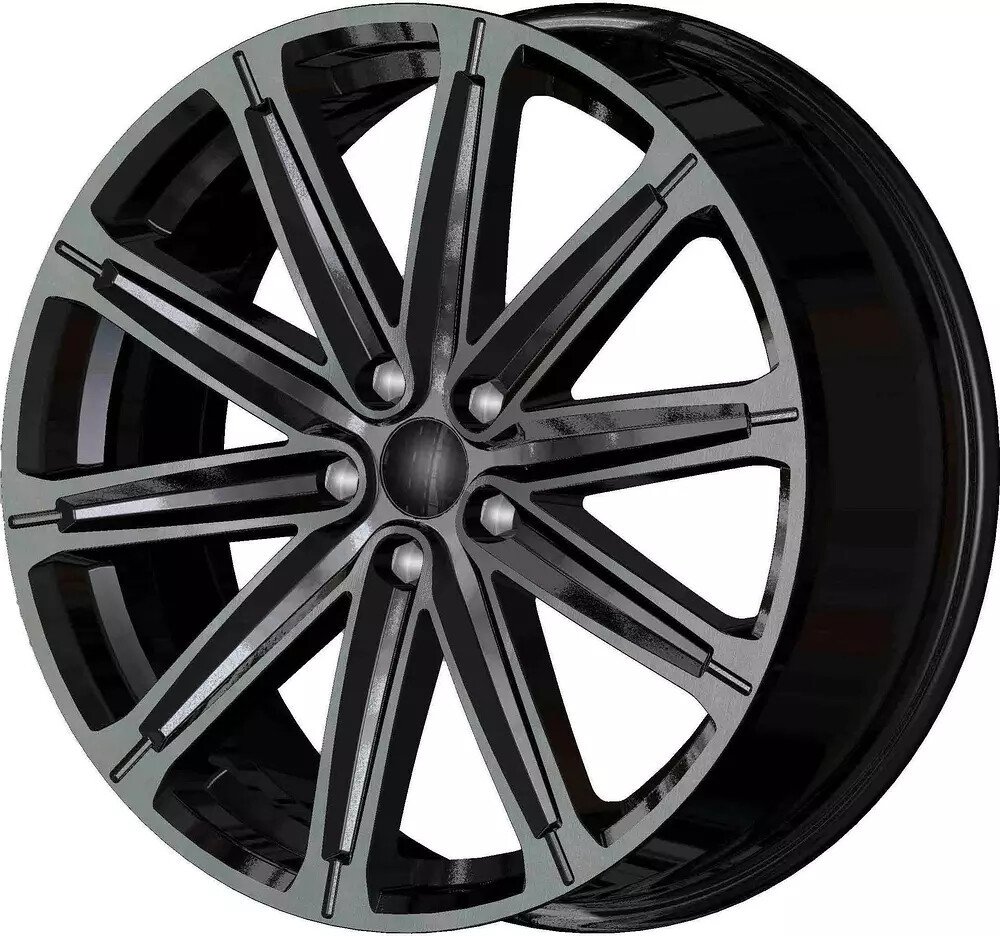 Литые диски Carwel Тара 19x7.5 5x120мм DIA 64.1мм ET 41мм BK