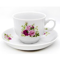 Чашка с блюдцем Добрушский фарфоровый завод Тюльпан Маркиза 2С0980Ф34