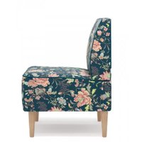 Интерьерное кресло Mio Tesoro Одос Принт (цветы/микровелюр)