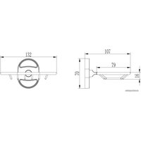Мыльница Ledeme L1902-1