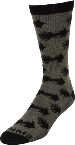Носки Simms Daily Sock (L, woolly bugger moss)