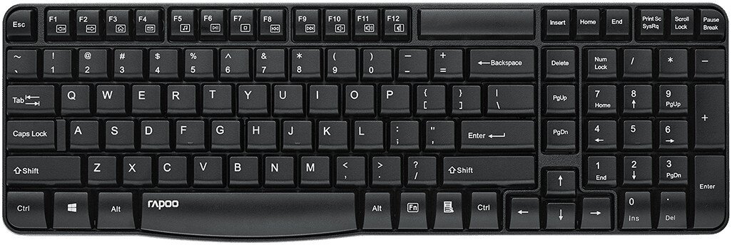 Клавиатура Rapoo E1050 (черный)