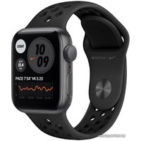 Умные часы Apple Watch Series 6 Nike 40 мм (алюминий серый космос/антрацит)