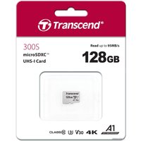 Карта памяти Transcend microSDXC 300S 128GB