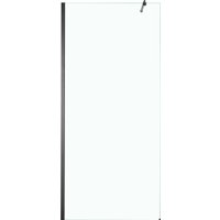 Душевая стенка Saniteco Walk-In SN-W6TB90 (90x200, прозрачное стекло, черный профиль)