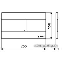 Панель смыва Schell Place 030702899