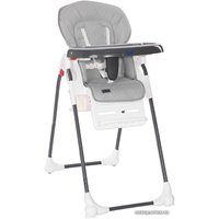 Высокий стульчик Lorelli Dulce 2021 (grey leather)