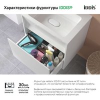  IDDIS Тумба с умывальником Esper 60 ESP60W0i95K