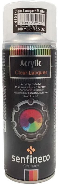 

Автомобильный лак Senfineco акриловый матовый 0.4 л
