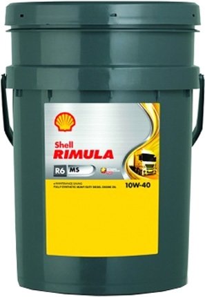 

Моторное масло Shell Rimula R6 MS 10W-40 20л