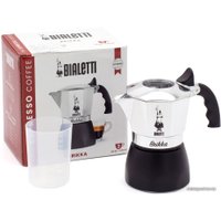 Гейзерная кофеварка Bialetti New Brikka с клапаном (4 порции)
