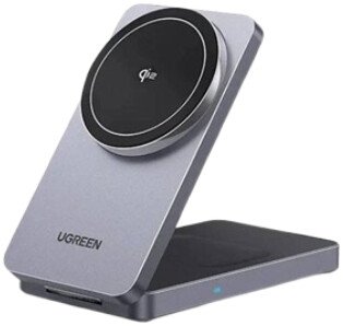 

Беспроводное зарядное Ugreen W706 45023 (серый)