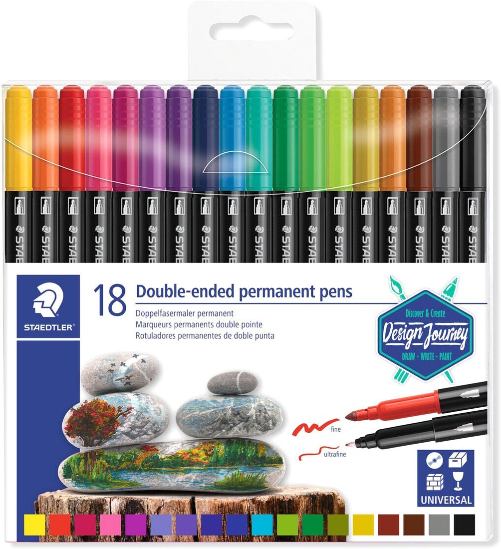 

Набор маркеров Staedtler 3187 TB18 (18 шт)