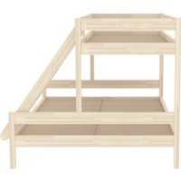 Двухъярусная кровать ФанДОК Ф-136.1-01 90x140/200 (лак)