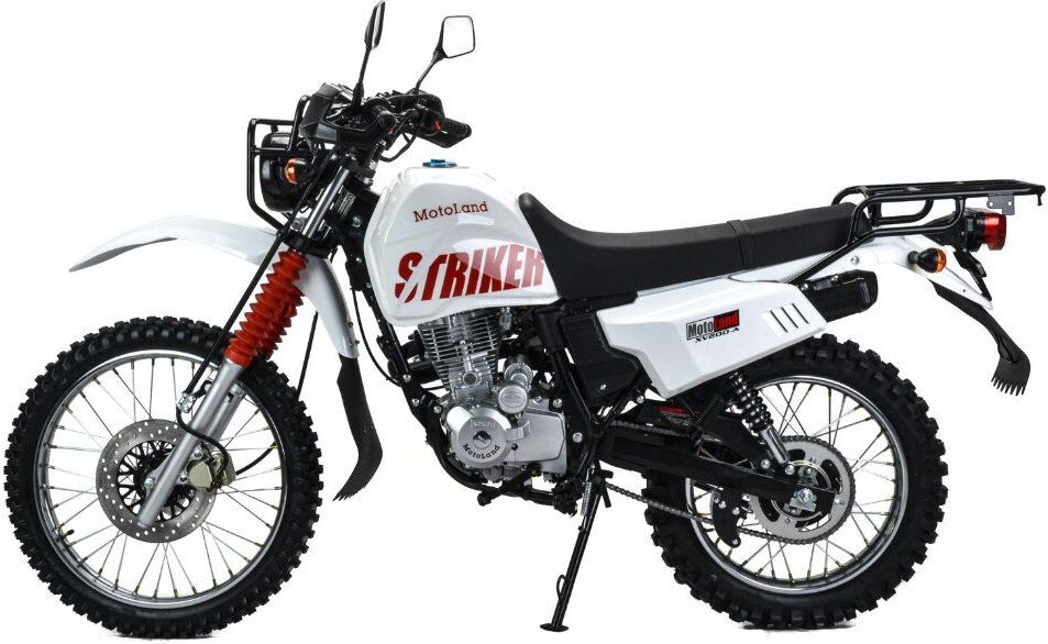 Мотоцикл Motoland 200 Striker (белый)