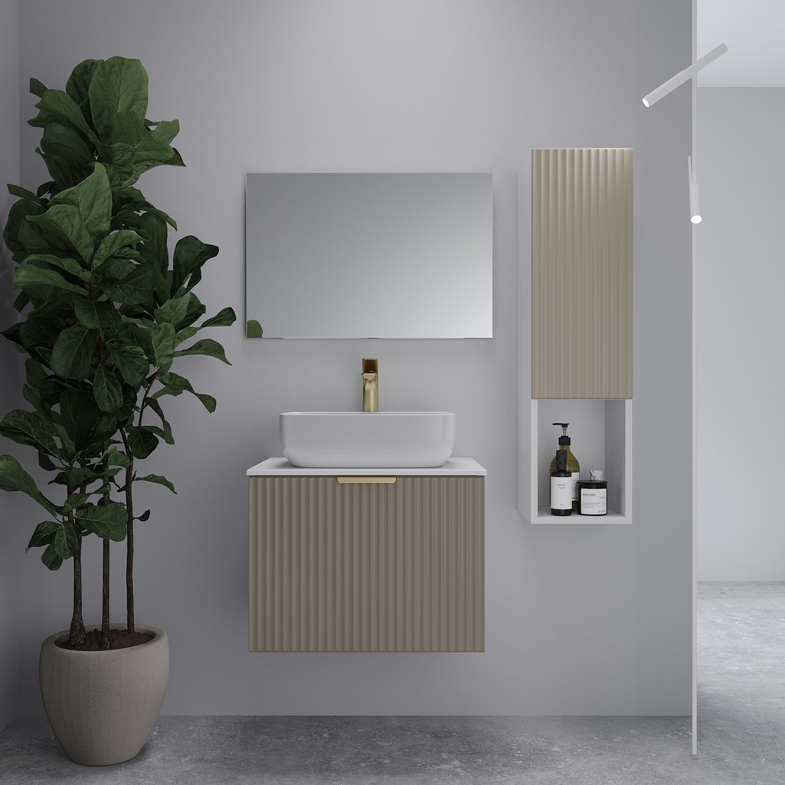 

ЗОВ Тумба под умывальник Дублин 60 DU60LWMFC (флавио кашемир)