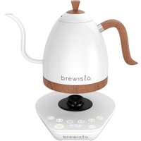 Электрический чайник Brewista Artisan Gooseneck 1л (белый/дерево)