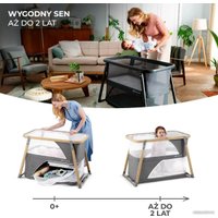 Кроватка-трансформер KinderKraft Sofi (серый)