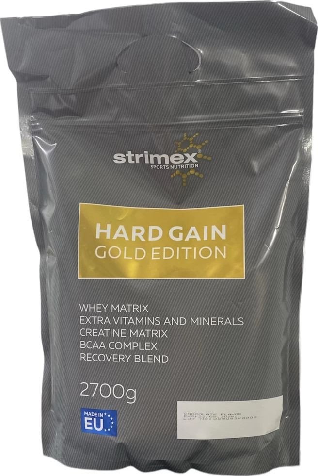 Гейнер Strimex Hard Gain Gold Edition (2700 г, ваниль)