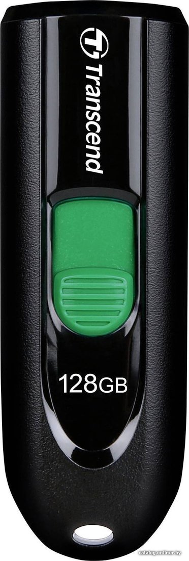 USB Flash Transcend JetFlash 790C 128GB (черный/зеленый)