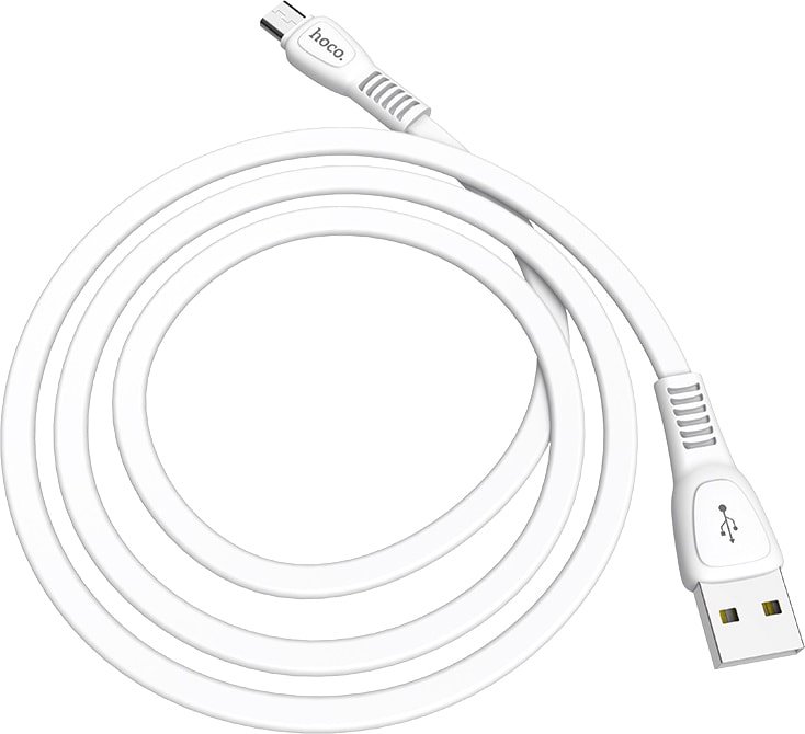 

Кабель Hoco X40 microUSB (белый)