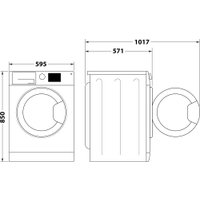 Стиральная машина Whirlpool FFB 7259 WV PL