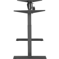 Стол для работы стоя ErgoSmart Electric Desk Compact (дуб натуральный/черный)