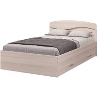 Кровать MLK Валенсия 900 (ясень светлый/ясень темный)