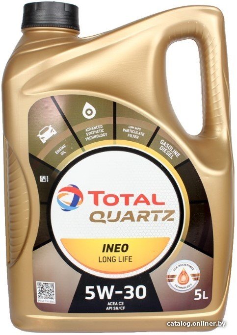 Моторное масло Total Quartz Ineo LONG LIFE 5W-30 5л