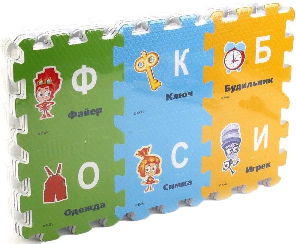 

Коврик-пазл Играем вместе Фиксики FS-ABC-FIX