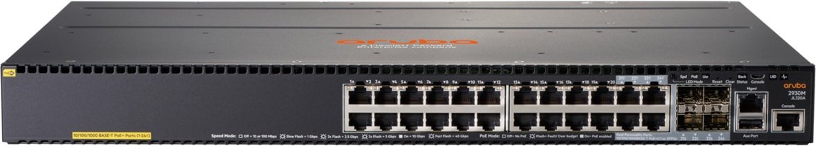 

Управляемый коммутатор 3-го уровня Aruba 2930M Series JL320A
