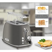 Тостер ProfiCook Vintage PC-TA 1193 (антрацит) в Гродно