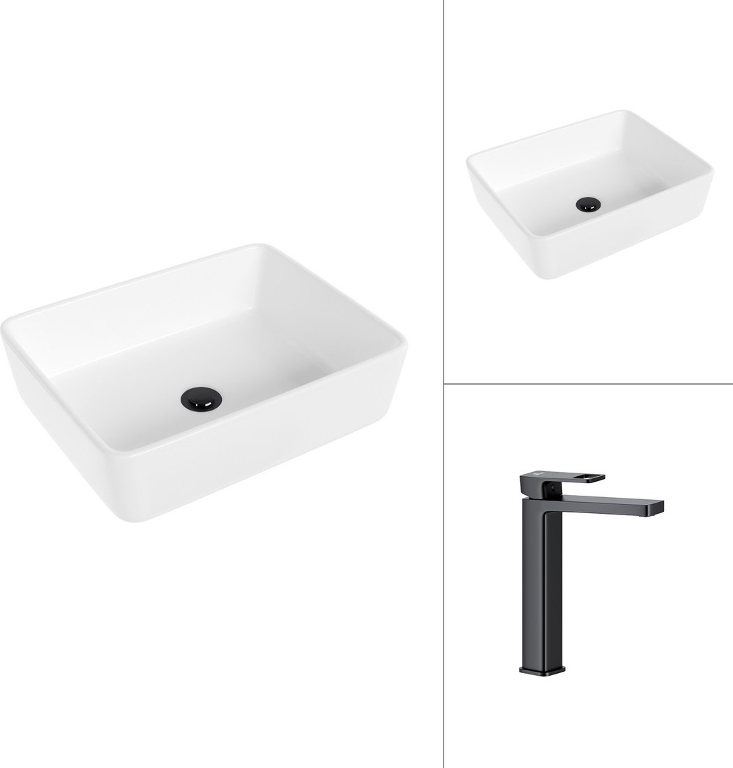 Умывальник Lauter 21674 + Cascade 21СК0655BS