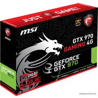 Видеокарта MSI GeForce GTX 970 Gaming 4GB GDDR5 (GTX 970 GAMING 4G)