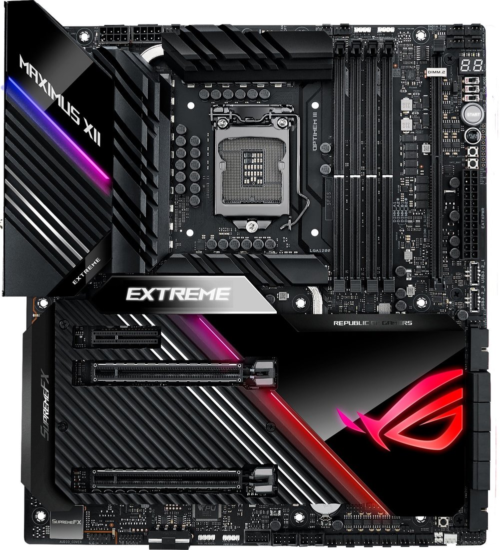 

Материнская плата ASUS ROG Maximus XII Extreme