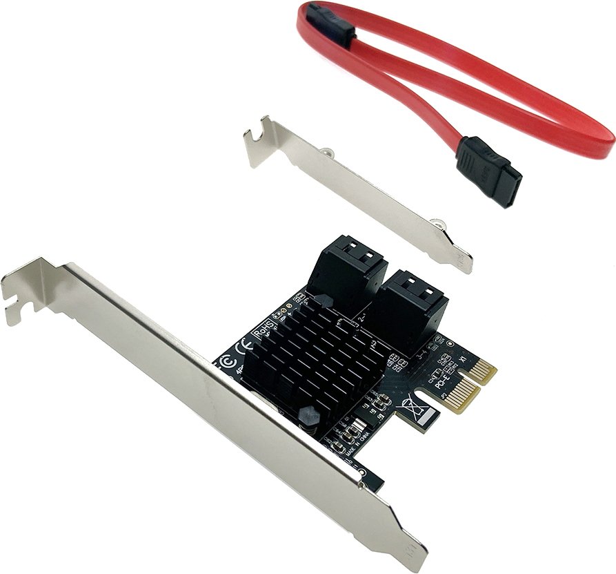 

Плата расширения SATA Espada PCIe4SATA3ASM