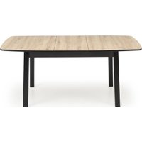 Кухонный стол Halmar Barril 130-170/80/74 (дуб артизан/черный)