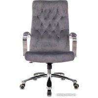 Офисное кресло Бюрократ T-9928SL Fabric (серый Italia 26/крестовина металл хром) в Барановичах