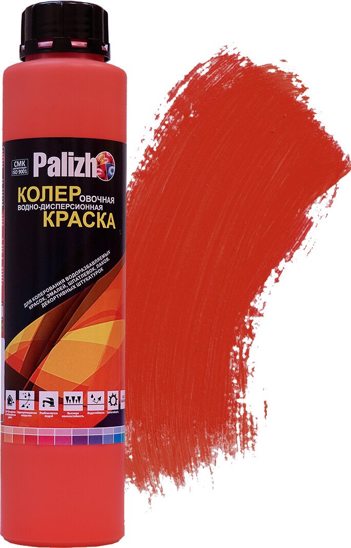 

Колеровочная краска Palizh Колеровочная CP.500 750мл (красный)